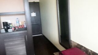 Turned On African Banged! Doll Masturbates into Victoria Hidden Hotel Room