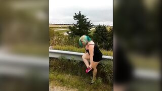 Overpass Masturbation Outdoor Outdoors Nude FREE PREVIEW