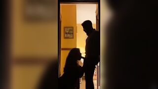 Ex-Wife give Hubby Late Night Oral Sex