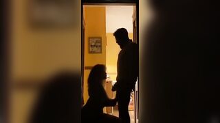 Ex-Wife give Hubby Late Night Oral Sex