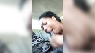 African Cum Guzzling Bimbo Gagging on bbcs