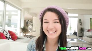 eastern 19 year old Daisy Summers is boned rough and cummed on