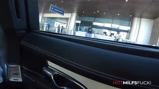 44 Year Older Cougar Karla Pounded Into A Vehicle Then