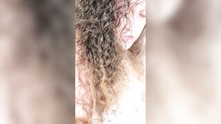 Thick mom with Anal Beads having a Rides Gets Interrupted