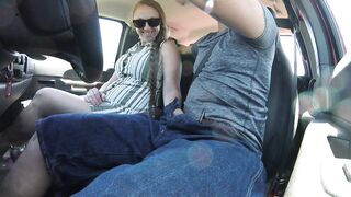 Getting Road Oral Sex an she Swallows my whole Load