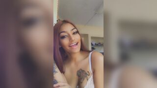 two GIRLS CUMSWAP INTO MALL PARKING LOT