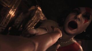 Resident Evil 8 - Naked Lady Dimitrescu & Daughters Resident Evil Village: