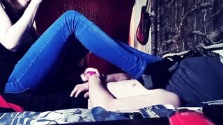 Gf Loves her Foot Licked!