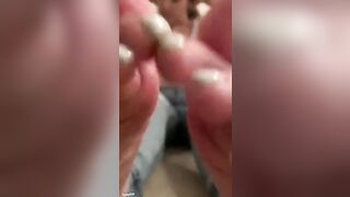 Adorable Hispanic Spits inside your Face