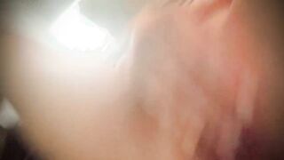 Quick 10 Inch Vibrator Plowed ending into Creamy Gushing Orgasm