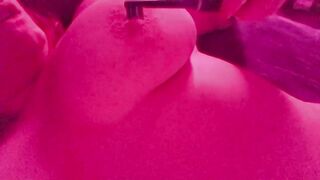 Having Fun with my Electric Toothbrush and Eating my Cum