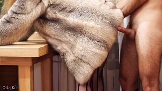 You look so Incredible inside this Fur Coat! come to me my