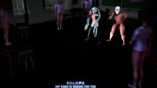 MMD Hibikase Sex Dance Remastered Boned with no Mercy 3d Animated