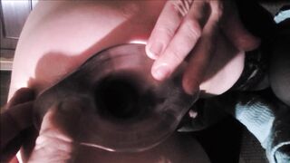 Big Clear Booty Plug so you can watch into my Booty
