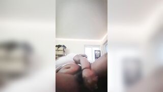 Sloppy African tries to Nailed herself , Ends up Squirting (too much