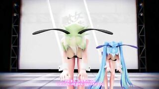 Mmd Gumi and Rin LUVORATORRRRRY! Sex Dance 3d Cartoon