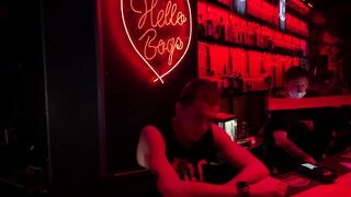Stranger boned whore club bartender for a lovers of bills