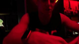 Stranger boned whore club bartender for a lovers of bills