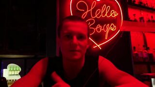 Stranger boned whore club bartender for a lovers of bills