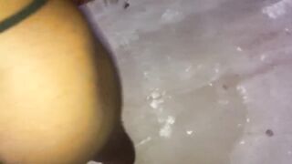 Black Boned against the Wall at the Construction Site P4