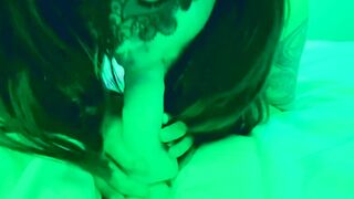 She wants nothing but Penis inside the Green Room