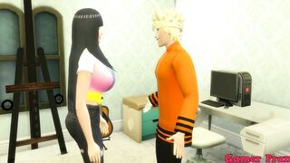 Perverted Family Cap one naruto finds his wifey hinata watching