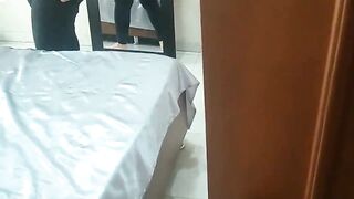 Discovered While Spying On Stepmom And Getting Sex With Long