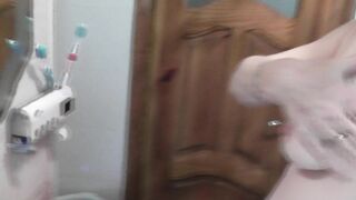 Bae mom into Restroom Shaves Unshaved Armpits. Titties. Natural Jugs. Titted. Nipples.