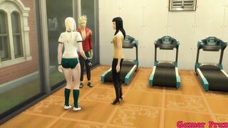 Perverted Family Cap 10 everyone goes to the training room