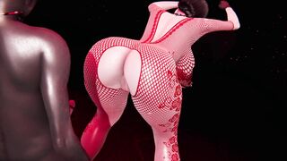 Resident Evil Village: Lady Dimitrescu into Beauty Panties Masturbation Squirt & Twat