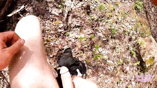 went for a hike with my step brother