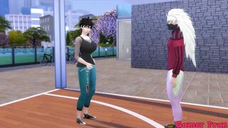 Hinata and her friends Cap four Madara plays with videl