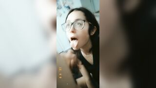 Cum on me Daddy, Oral Sex an Jizzed