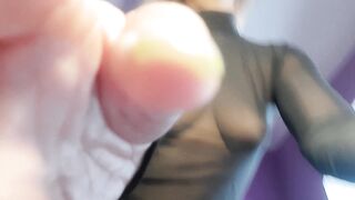 FETISH, Cuckold , Fem Dom Cum Eating