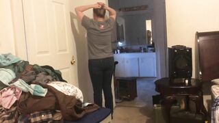 Otk spanking and huge tearful corner time for erotic woman