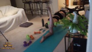 Post Orgasm Torture - I come Home Early so she can CUM