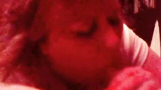 BBW Fiance Quick Lick and Suck