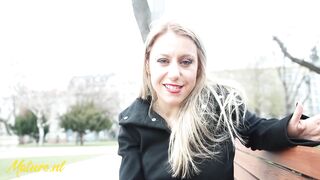 Lusty Hairy Milf is looking for a new Job!