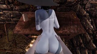 pov fucking the Goddess vampire mom Lady Dimitrescu into a