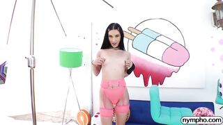 NYMPHO Mesmerized by gorgeous Jazmin Luv