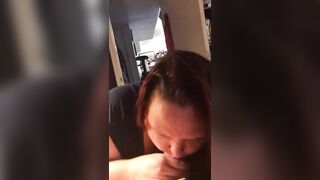 Incredible Sloppy Blow Job with Messy Cum Shot - VivianDimondBBW