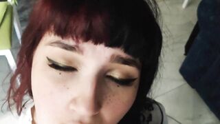 Stepbrother Nailed me into the Mouth for being a Sexual Sis