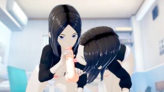 2 Sam Assistants for 1 Cummed [3d Cartoon Uncensored]