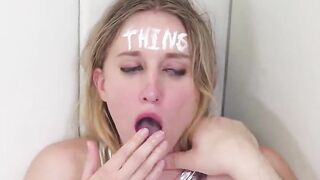 Slutty teen was brought inside butt hole loony bin for
