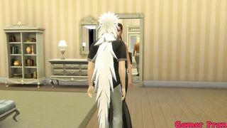Animated ecchi Cap 6 Jiraiya is surprised to have a