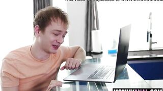 School Girl blackmails professor inside anal sex