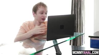 School Girl blackmails professor inside anal sex