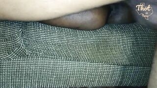 Black Bimbo Creamy Close up Tag Team taking Turns second Dude