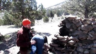 Bunny Gets Outside Spanks from Para Daddy- Fingers to Squirt