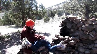 Bunny Gets Outside Spanks from Para Daddy- Fingers to Squirt